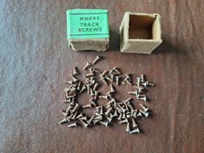 Wrenn Track Screws type 0026A - Approx. 50 - Original box.