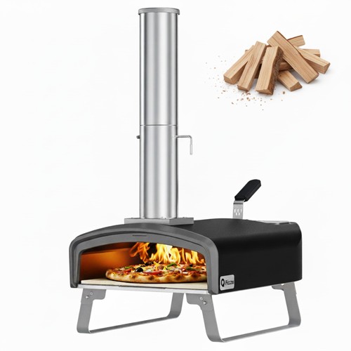 Pizza portable wood fire - q,