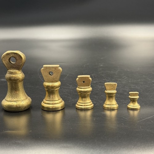 Vintage set avery brass - of,