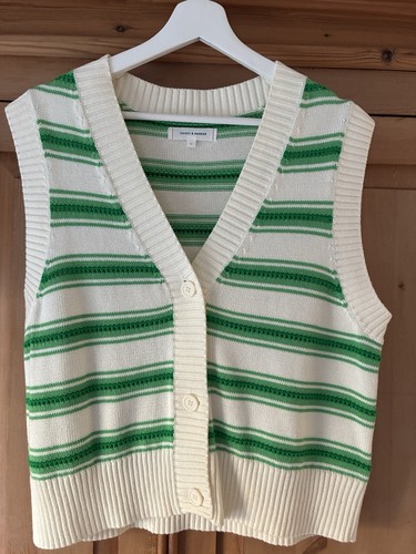Chinti parker green - green, white