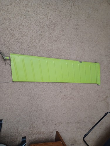 Piper rudder assy pn - assy,