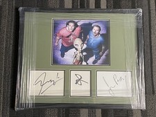 Seth Rogan/ Simon Pegg/ Nick Frost Autographed 16x12 Framed Mount - Paul