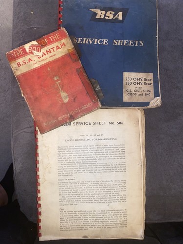 Bsa workshop manual - bsa,