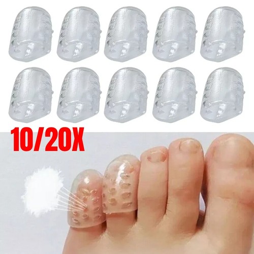 10pcs silicone toe caps - toe,