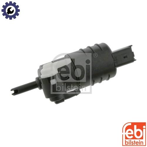 Washer fluid pump window - washer,