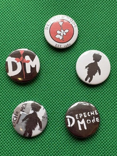 Set badge depeche mode - 5,
