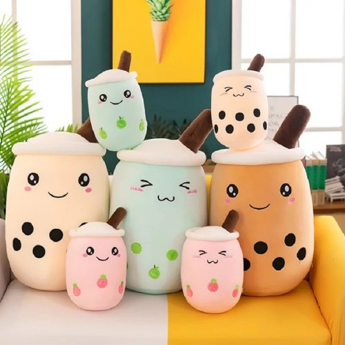 Cute boba tea plushies - cute,