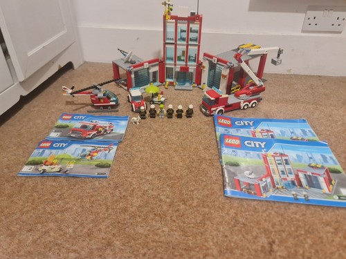 Lego city fire station - lego,