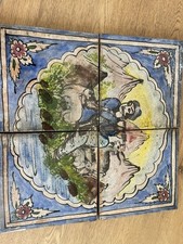 French decorative tiles  makes a lovely feature on your wall 