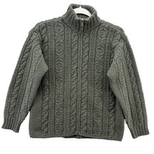 Aran Crafts Sweater Mens Small