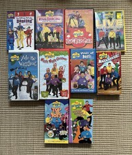 The Wiggles 4 DVD 6 VHS Lot -