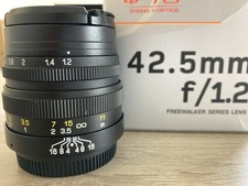 Zhong yi Optics  mitakon 42.5mm f1.2 manual focus Used Micro four thirds m43 mft