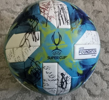 Liverpool FC 2019 Super Cup Match Ball Signed