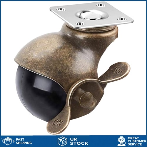 Smooth swivel antique - smooth, brass