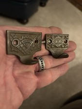 2 VINTAGE ANTIQUE CAST IRON