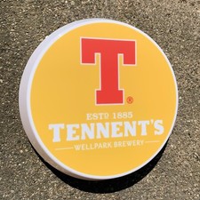 TENNENTS light up led bar sign