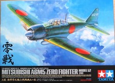 Tamiya Mitsubishi Zero A6M5 Zeke 1/32 Scale WW2 Japanese Fighter Plastic Kit