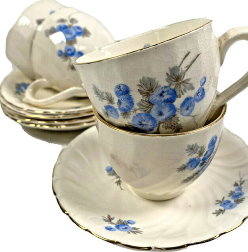 Vtg burleigh ware blue - vtg,