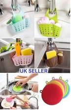 Kitchen Organiser Sink Hanging Caddy Basket Dish Cleaning Sponge Holder Scrubber