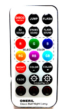 OMERIL DISCO BALL NIGHT LAMP REMOTE CONTROL