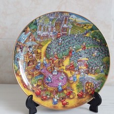 Franklin Mint A Purrfect Harvest Collectors Plate Cats Plate Bill Bell Limited