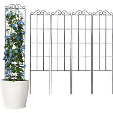 1/2/4x Metal Trellis Black