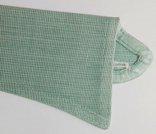 Vintage green shirt collar