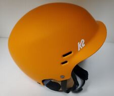 K2 Thrive Snowboard/Ski Helmet Adult Fully Adjustable, Small, Rust Orange