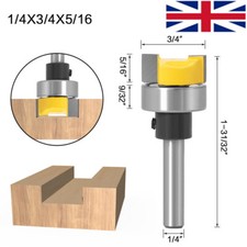 1/4 Inch Shank Hinge Mortise