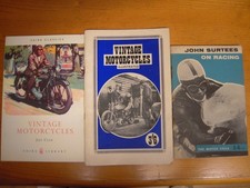 VINTAGE MOTORCYCLE BOOKS JOB LOT OF 3. MEMORABILIA / AUTOMOBILIA