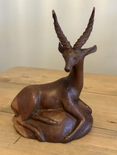 Large Vintage Hand Carved