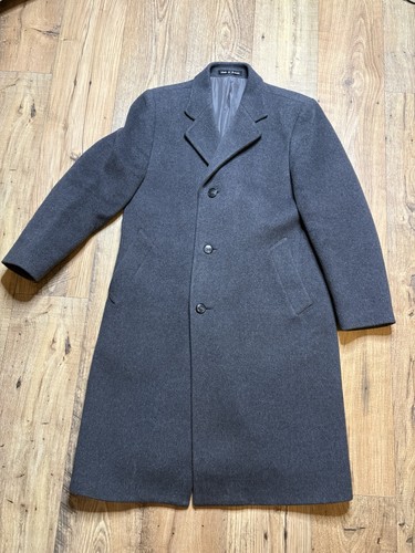 Dunn overcoat mens m grey - overcoat,