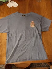 Mens Blue Old Guys Rule 100% Cotton T Shirt. Size L. Still Crazy After All....