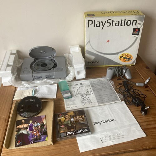 Rare boxed sony playstation - rare,