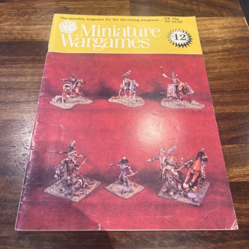 Miniature wargames number - miniature,