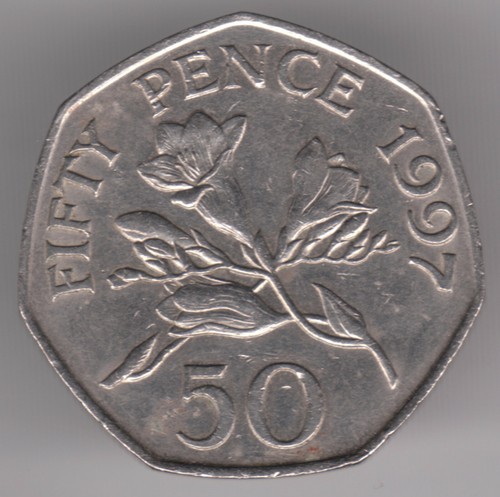 Guernsey 50p pence 1997 - 50p,