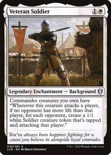 Mtg veteran soldier - [mtg],