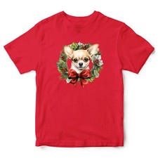 Chihuahua Christmas Wreath