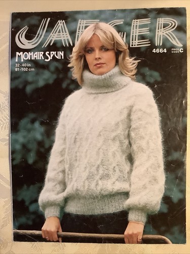 Jaeger mohair spun knitting - mohair-spun,