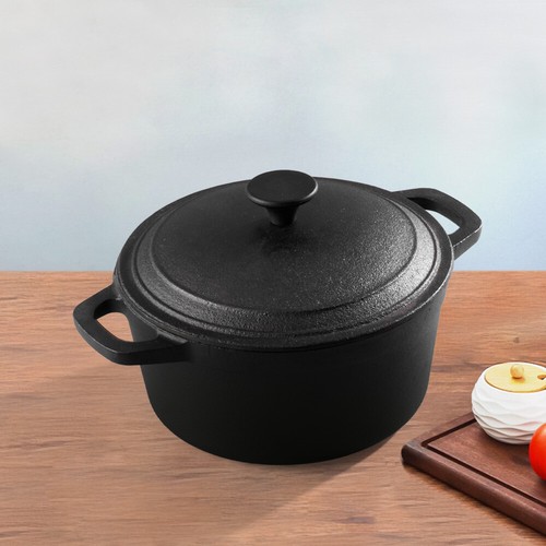 Home cast iron stew pot - stew,