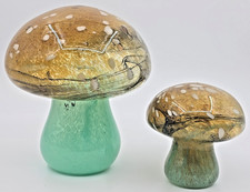 2 Hand Blown Glass Hollow