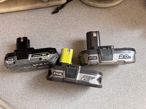 Ryobi batteries - ryobi,