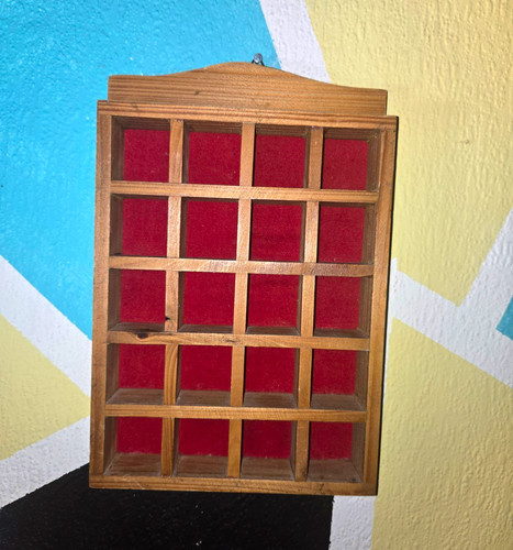 Wooden wall mount thimble - wooden, wall-mount