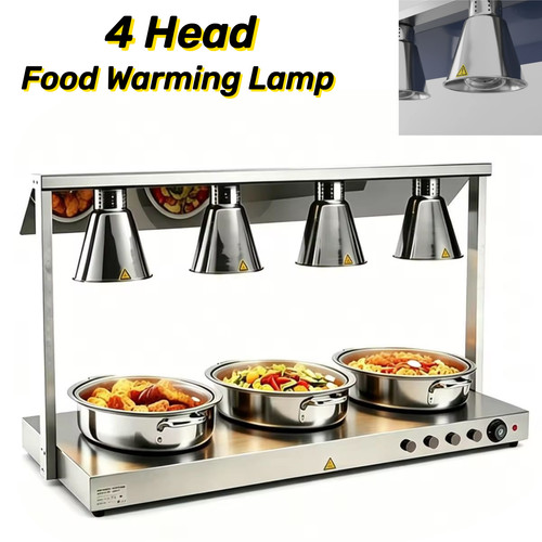 Head food warmer lamp - head,