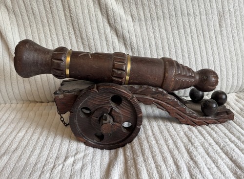 Large vintage hand carved - vintage,