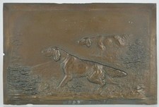 FRANZ DILLER SIGNED SPANIEL