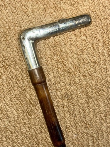 Victorian bamboo walking stick - victorian,