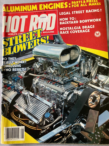 Hot rod magazine from 1983 - magazine,
