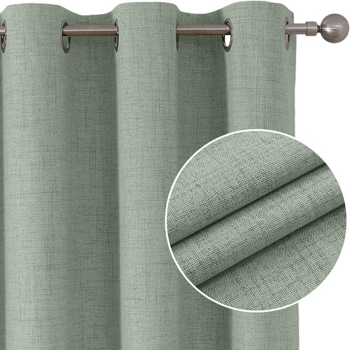 Blackout linen curtain - linen,