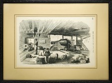Antique Civil War Engraving